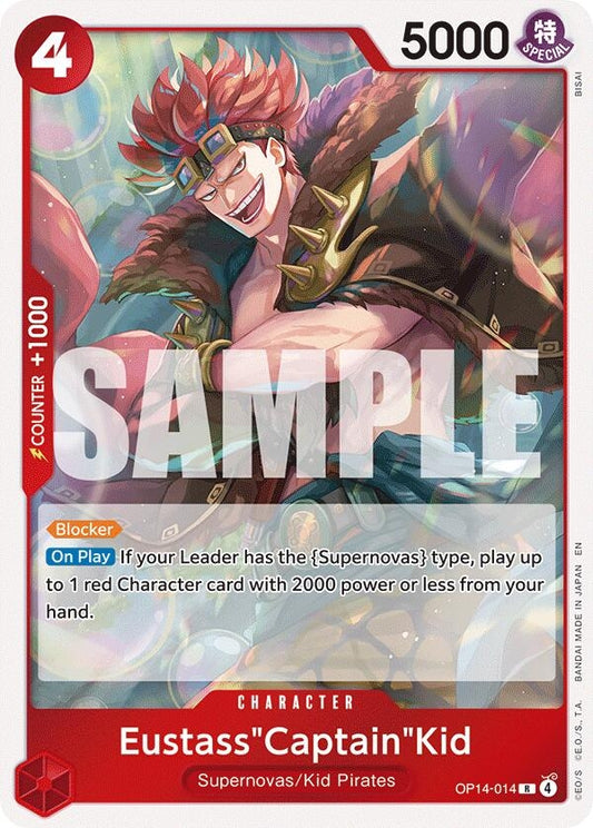 Image for Eustass"Captain"Kid - OP14-014 (OP14-014) - One Piece Card Game