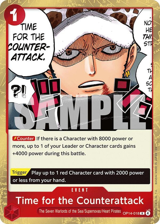 Image for Time for the Counterattack (OP14-018) - One Piece Card Game
