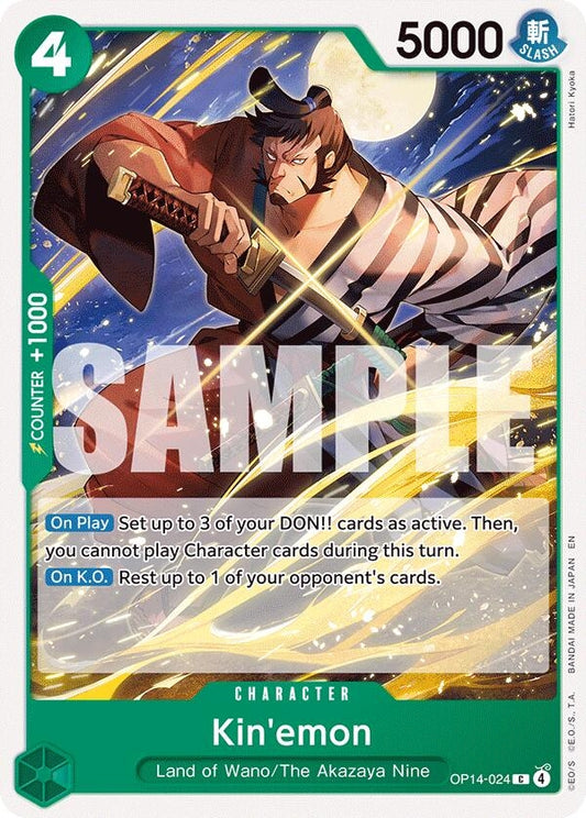 Image for Kin'emon (OP14-024) - One Piece Card Game