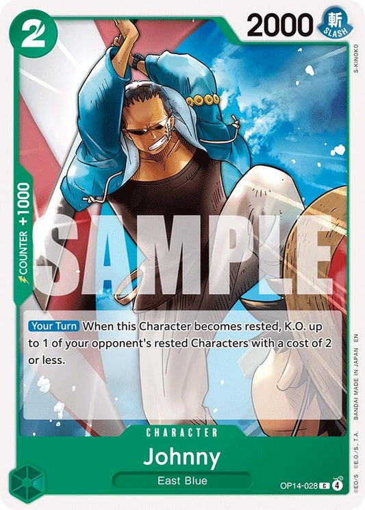 Image for Johnny (OP14-028) - One Piece Card Game