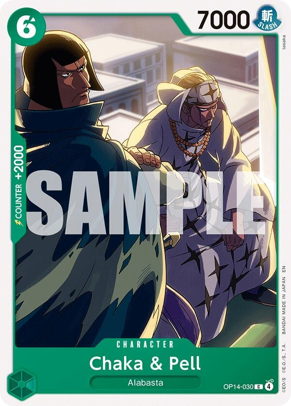 Image for Chaka & Pell - OP14-030 (OP14-030) - One Piece Card Game