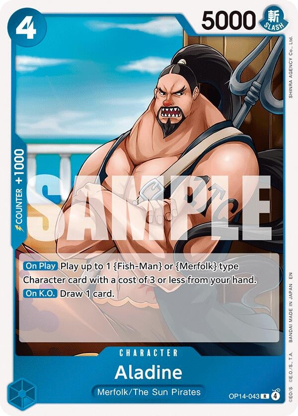 Image for Aladine (OP14-043) - One Piece Card Game