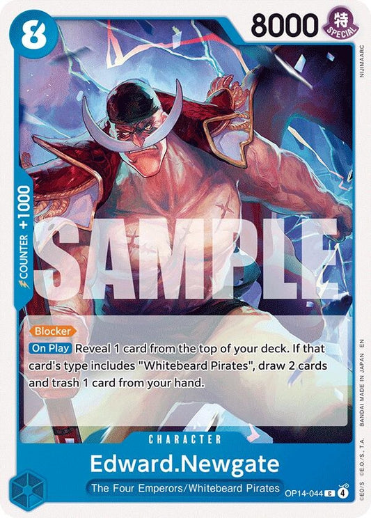 Image for Edward.Newgate (OP14-044) - One Piece Card Game