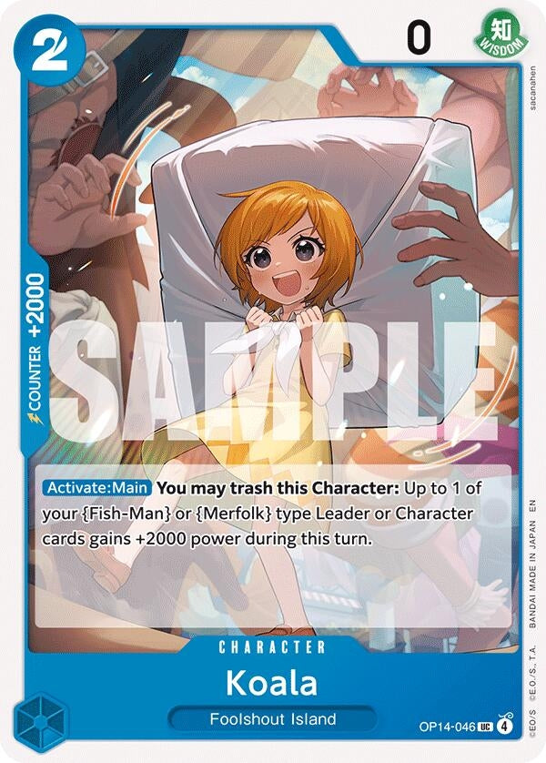 Image for Koala (OP14-046) - One Piece Card Game