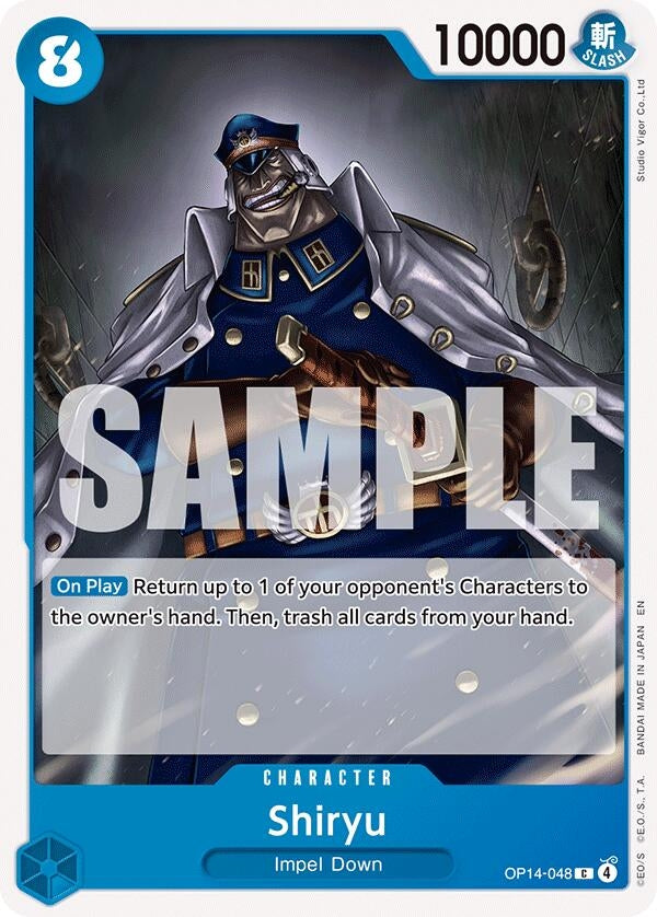 Image for Shiryu (OP14-048) - One Piece Card Game