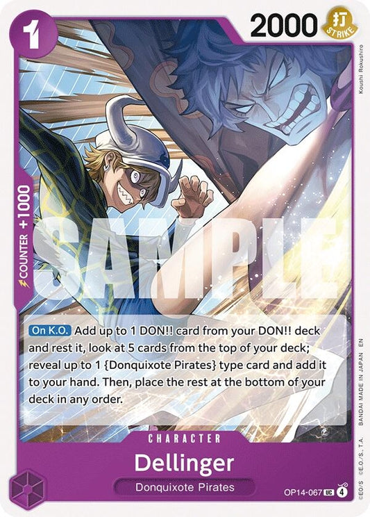 Image for Dellinger (OP14-067) - One Piece Card Game