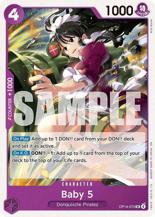 Image for Baby 5 (OP14-072) - One Piece Card Game