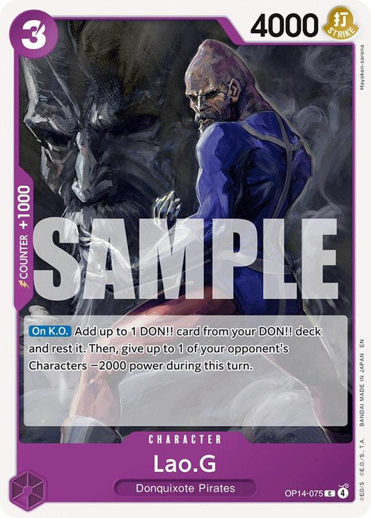 Image for Lao.G (OP14-075) - One Piece Card Game
