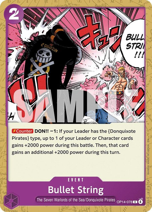 Image for Bullet String (OP14-078) - One Piece Card Game