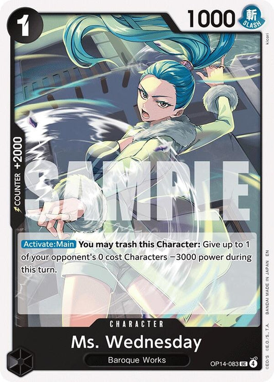 Image for Ms. Wednesday (OP14-083) - One Piece Card Game