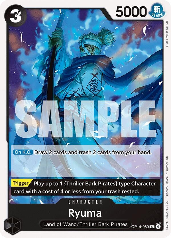 Image for Ryuma (OP14-089) - One Piece Card Game