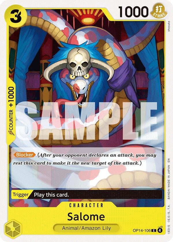 Image for Salome (OP14-106) - One Piece Card Game