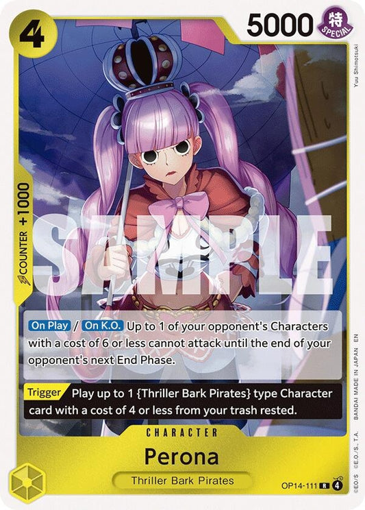 Image for Perona - OP14-111 (OP14-111) - One Piece Card Game