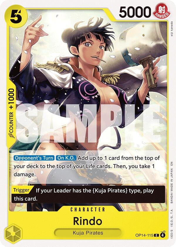 Image for Rindo (OP14-115) - One Piece Card Game
