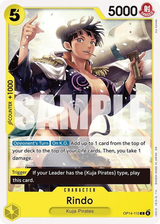 Image for Rindo (OP14-115) - One Piece Card Game