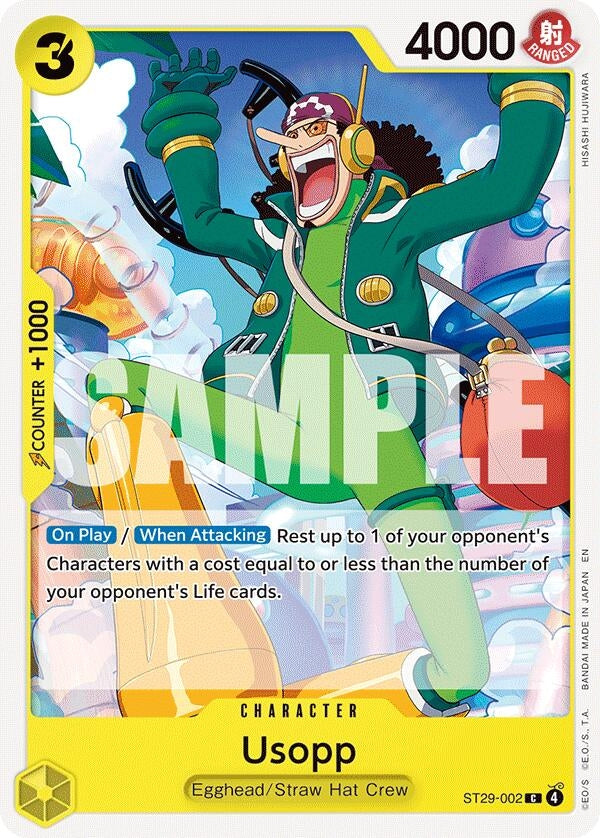 Image for Usopp (ST29-002) - One Piece Card Game