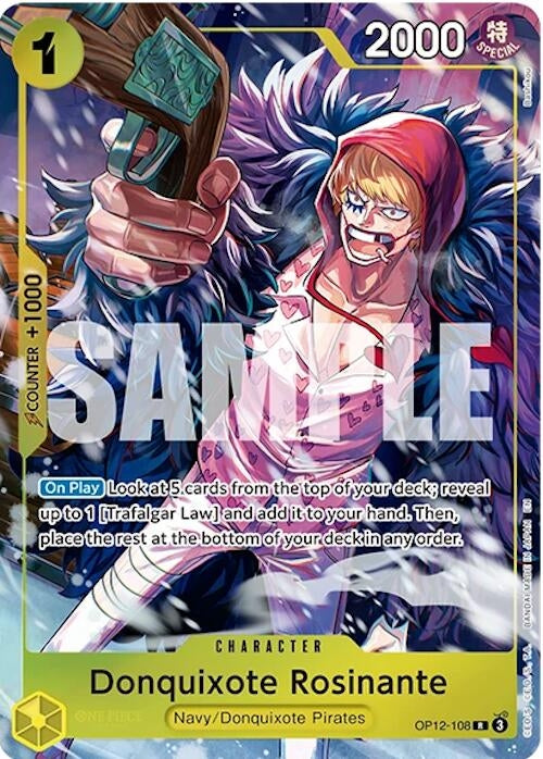 Donquixote Rosinante (Illustration Box Vol.6) (OP12-108)