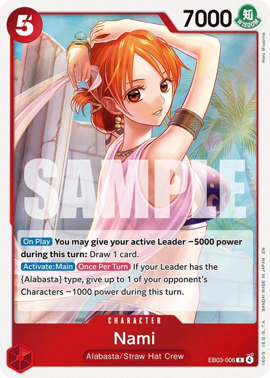 Image for Nami (006) (EB03-006) - One Piece Card Game