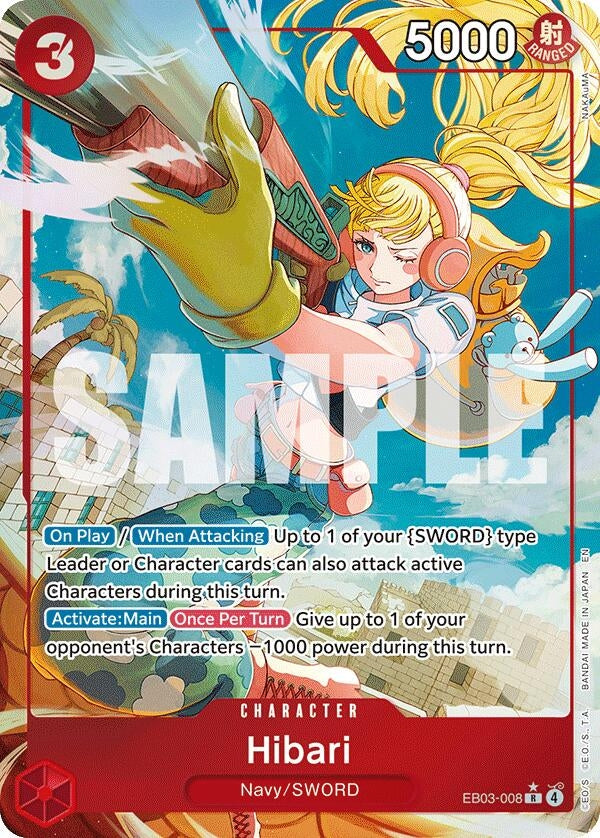 Image for Hibari (Alternate Art) (EB03-008) - One Piece Card Game