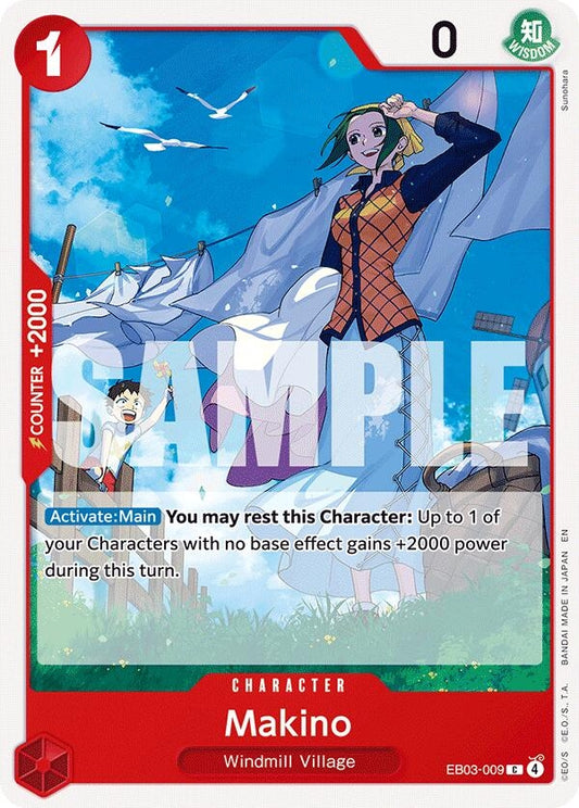 Image for Makino (EB03-009) - One Piece Card Game