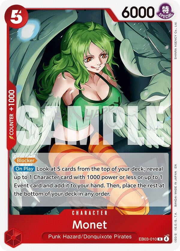 Image for Monet (EB03-010) - One Piece Card Game