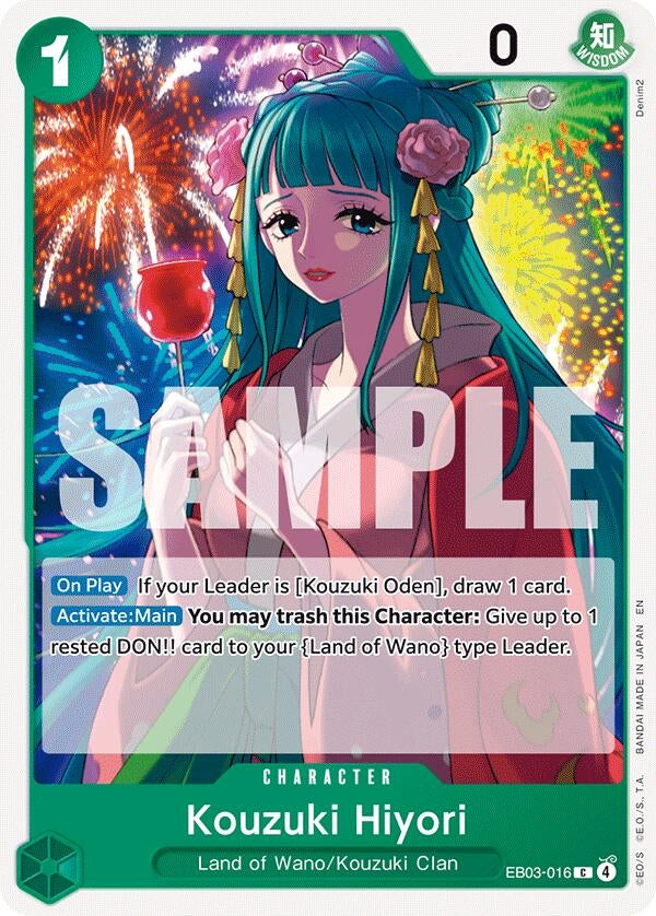 Image for Kouzuki Hiyori (EB03-016) - One Piece Card Game