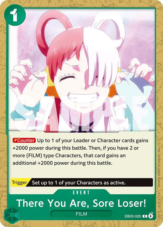 Image for There You Are, Sore Loser! (EB03-020) - One Piece Card Game