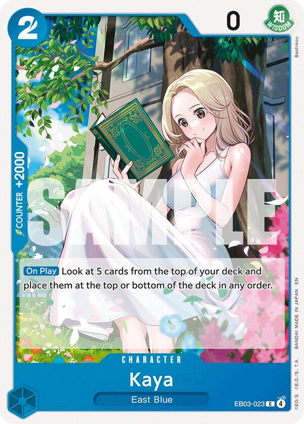 Image for Kaya (EB03-023) - One Piece Card Game