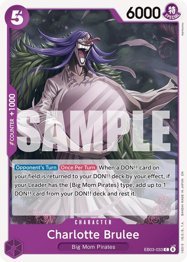 Image for Charlotte Brulee (EB03-033) - One Piece Card Game