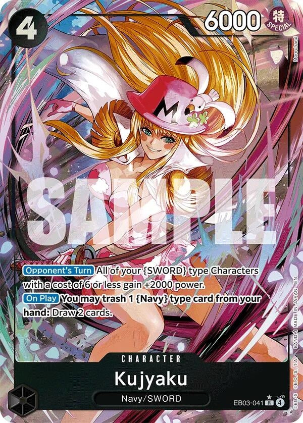 Image for Kujyaku (Alternate Art) (EB03-041) - One Piece Card Game