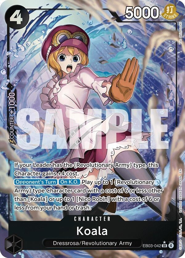 Image for Koala (Alternate Art) (EB03-042) - One Piece Card Game