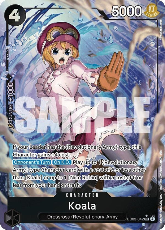 Image for Koala (Alternate Art) (EB03-042) - One Piece Card Game