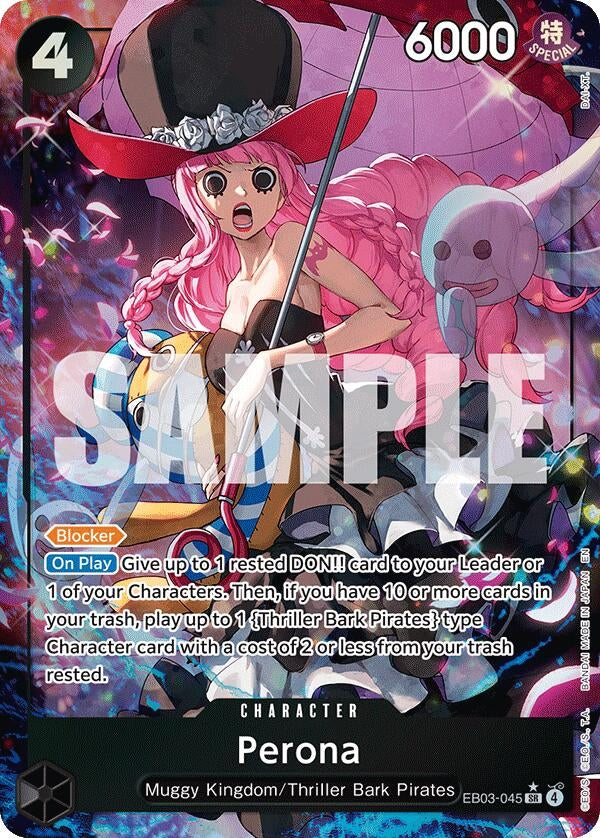 Image for Perona (045) (Alternate Art) (EB03-045) - One Piece Card Game
