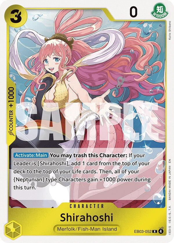 Image for Shirahoshi (EB03-052) - One Piece Card Game