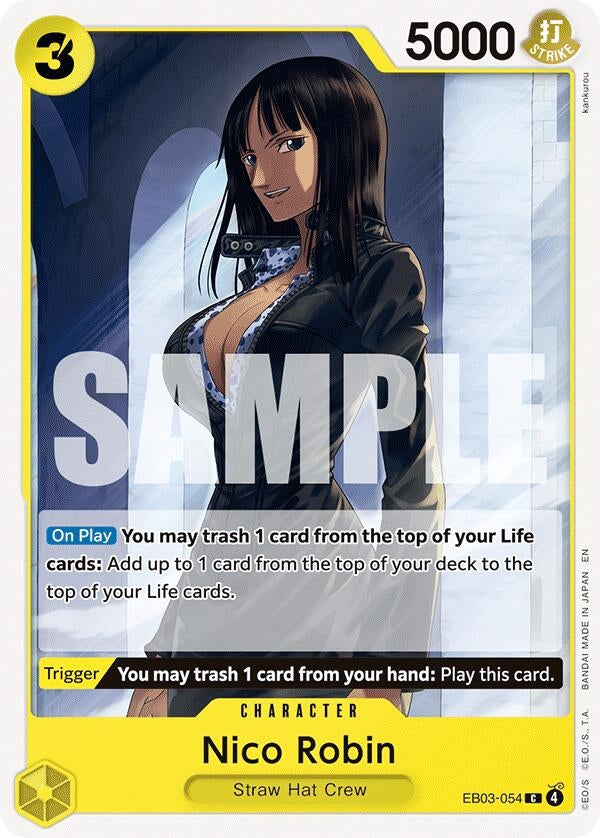 Image for Nico Robin (054) (EB03-054) - One Piece Card Game