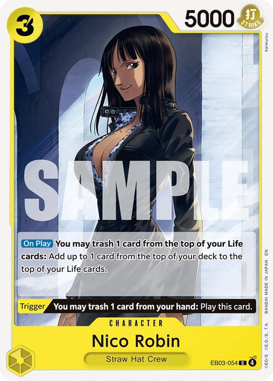 Image for Nico Robin (054) (EB03-054) - One Piece Card Game