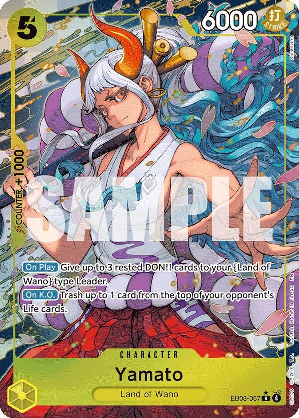 Image for Yamato (Alternate Art) (EB03-057) - One Piece Card Game