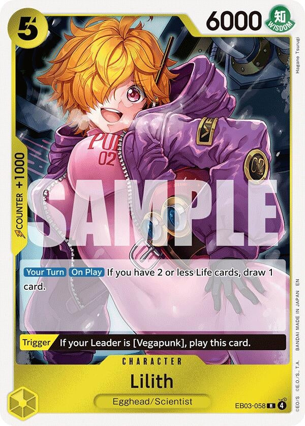 Image for Lilith (EB03-058) - One Piece Card Game