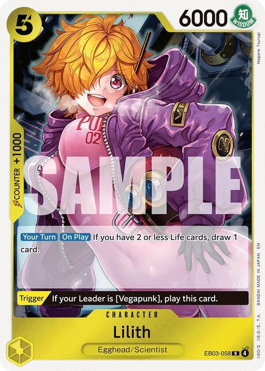 Image for Lilith (EB03-058) - One Piece Card Game