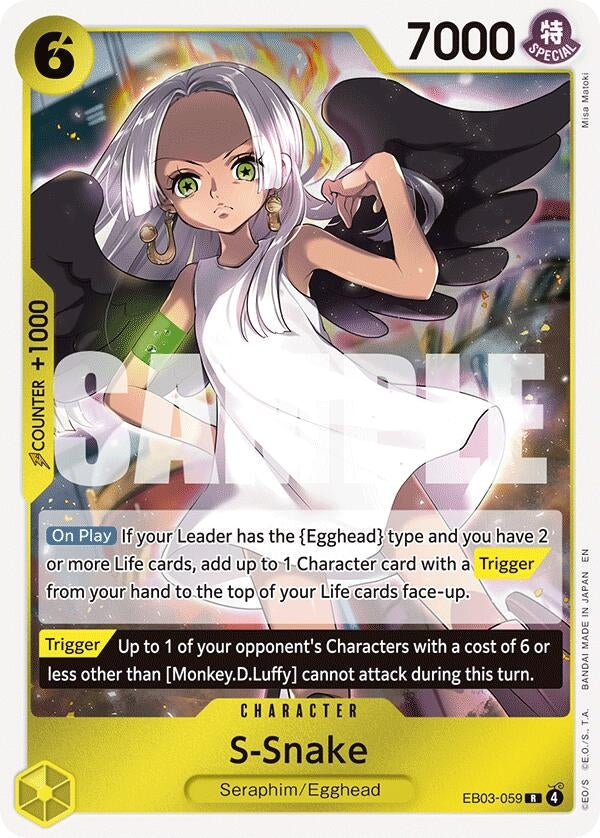 Image for S-Snake (EB03-059) - One Piece Card Game