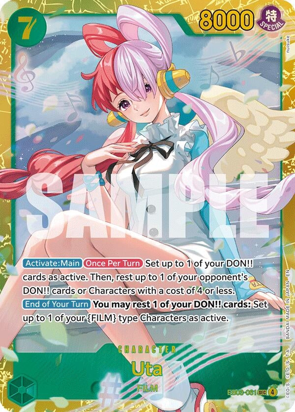 Image for Uta (061) (EB03-061) - One Piece Card Game