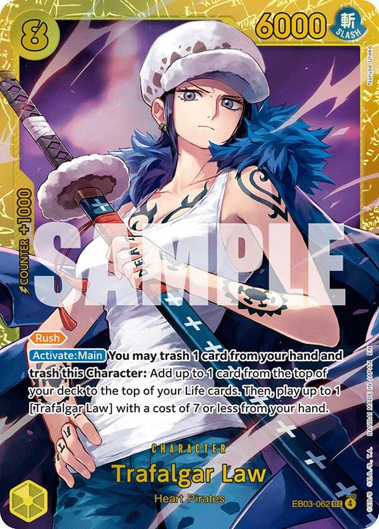 Image for Trafalgar Law (EB03-062) - One Piece Card Game