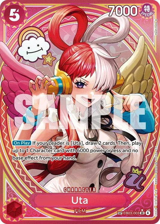 Image for Uta (003) (SP) (EB03-003) - One Piece Card Game