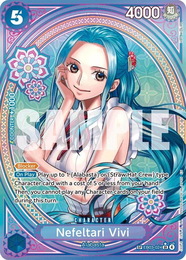 Image for Nefeltari Vivi (024) (SP) (EB03-024) - One Piece Card Game