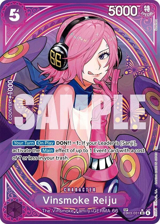 Image for Vinsmoke Reiju (SP) (EB03-031) - One Piece Card Game
