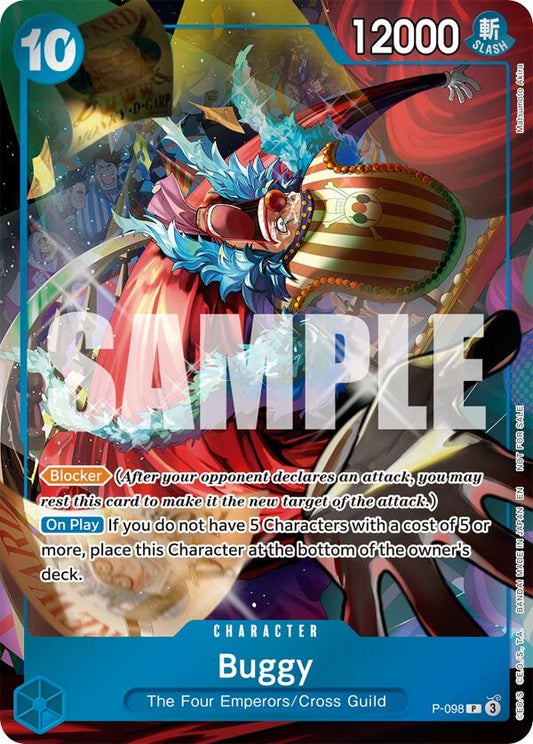 Image for Buggy (Event Pack Vol. 8) (P-098) (OP-PR) - One Piece Card Game