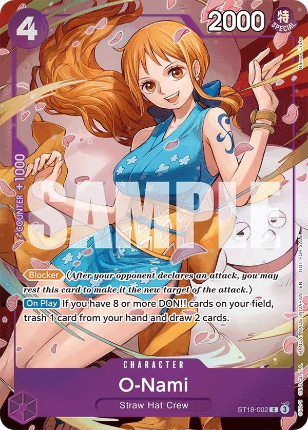 Image for O-Nami - ST18-002 (ST18-002) - One Piece Card Game