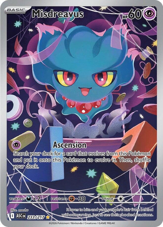 Image for Misdreavus (233/217) - Pokemon