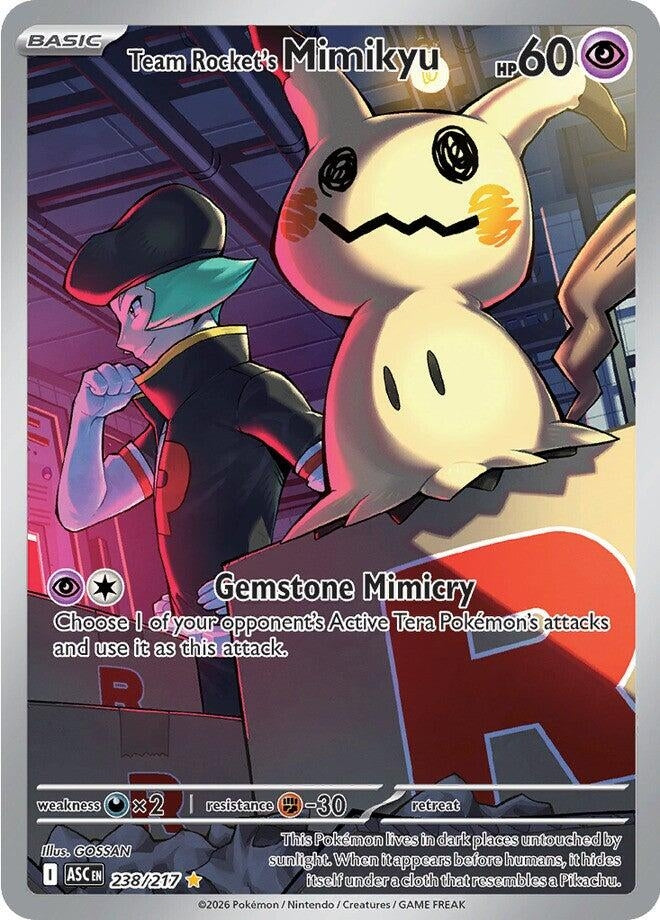 Image for Team Rocket's Mimikyu (238/217) - Pokemon