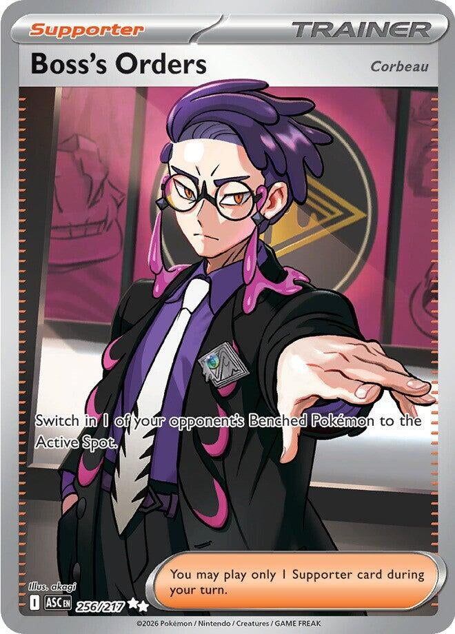 Image for Boss's Orders [Corbeau] (256/217) - Pokemon